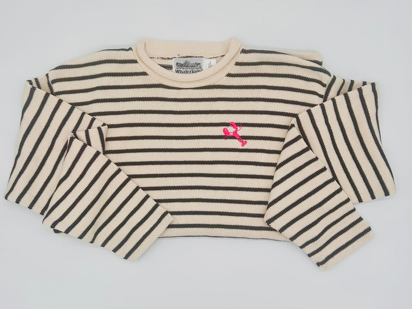 Nantucket Rollneck Sweater: Proud to team up with Whalerknits in Fall River, MA