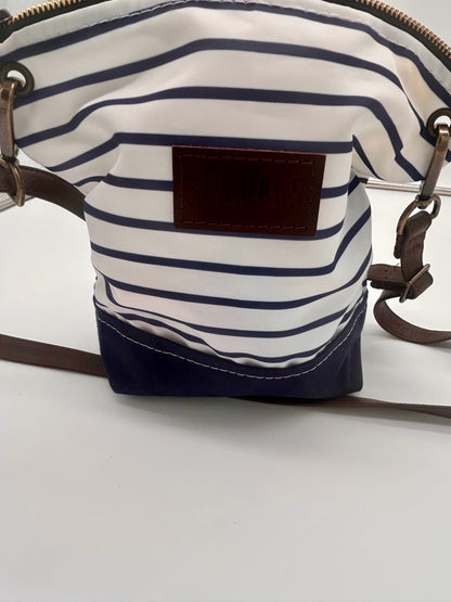 Sea Bag - Navy Mariner Stripe Chebeague Crossbody Bag