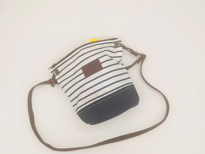 Sea Bag - Navy Mariner Stripe Chebeague Crossbody Bag