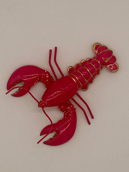 Ceramic Pink Lobster