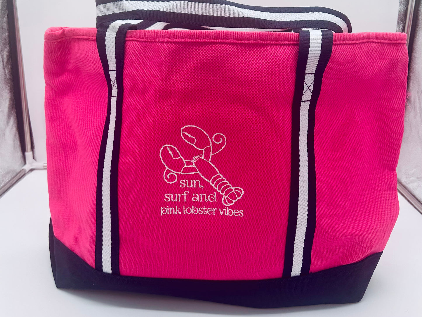 Large Cotton Canvas Beach Bag