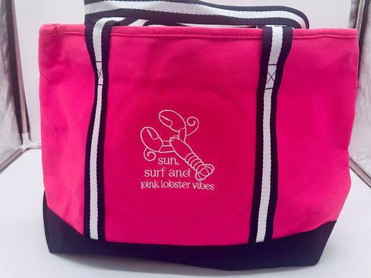 Large Cotton Canvas Beach Bag
