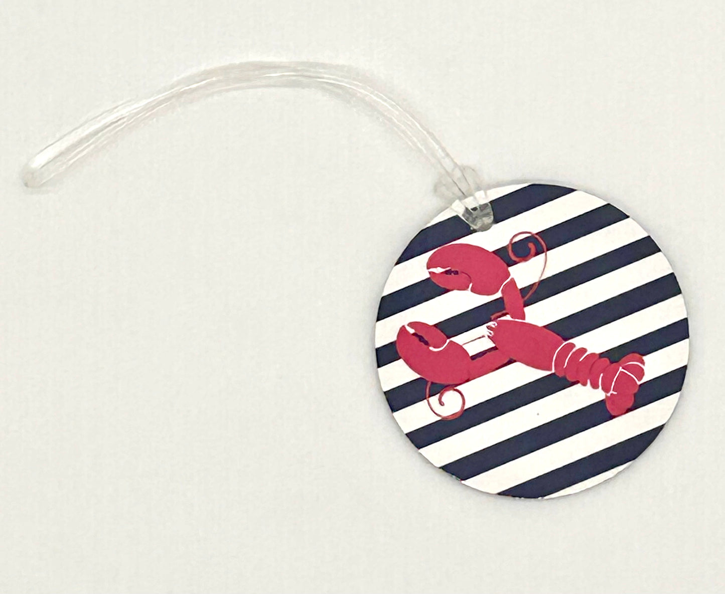 PINK LOBSTER Luggage Tags